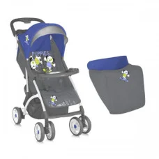 Коляска Bertoni SMARTY ЧОХОЛ (blue grey puppies)