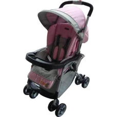 Коляска прогулянкова Everflo E-301 pink / grey