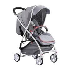 Коляска прогулянкова Quatro Lion №14 grey (графіт-сірий)