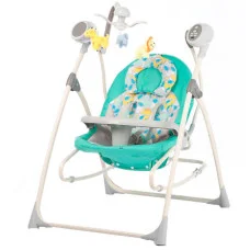 Колыбель-качели Carrello Nanny CRL-0005 Grey Dino