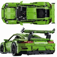 Конструктор Decool Porsche 911 GT3 RS Зеленый (3368C)