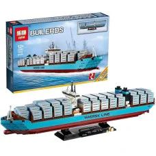 Конструктор Lepin Контейнеровоз Маєрск (22002)