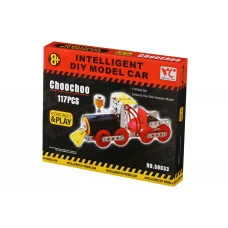 Конструктор металевий Same Toy Inteligent DIY Model Car Паравоз 117 ел. 58033Ut