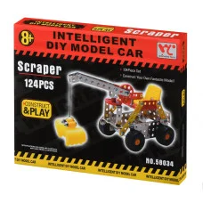 Конструктор металевий Same Toy Inteligent DIY Model Car Скрепер 124 ел. 58034Ut