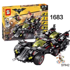 Конструктор Senco Batman Крутий Бетмобіль (SY942)
