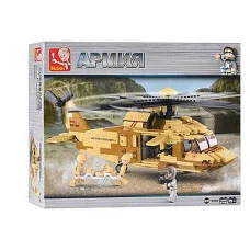 Конструктор Sluban M 38 B 0509 Армия, 439 деталей