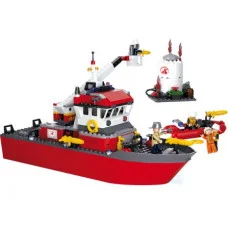 Конструктор Sluban Пожарный катер (M38-B0630)