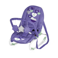 Крісло-гойдалка Bertoni Top Relax with Toy Violet Hearts