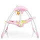 Крісло-гойдалка Bambi 6519 Рожевий з малюнком