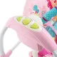 Крісло-гойдалка Bambi 6519 Рожевий з малюнком