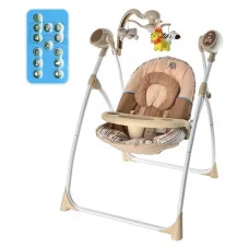 Крісло-гойдалка Bambi M 1540-3 Коричневий