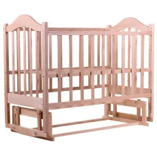 Кровать BabyRoom Дина D200 маятник береза без лака