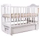 Ліжко Babyroom Діна D301 маятник, ящик біла
