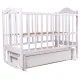 Ліжко Babyroom Діна D301 маятник, ящик біла