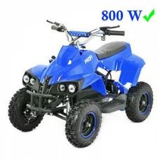 КВАДРОЦИКЛ PROFI HB-EATV 800C-7: 30КМ/Ч, 36V, 800 ДО 100 КГ , синий