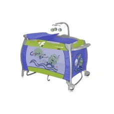 Манеж Bertoni I`LOUNGE 2L ROCKER (blue green captain bear)
