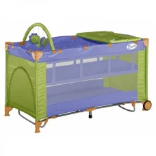 Манеж Bertoni ZIPPY 2L + ROCKER (violet green)