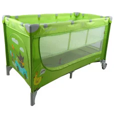 Манеж Carrello Piccolo+ CRL-9201 со вторым дном Green