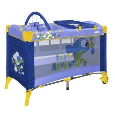 Манеж Just4kids ARENA 2L+ (blue sky adventure)