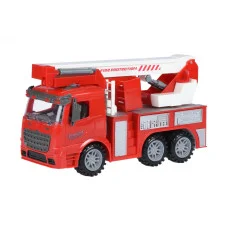 Машинка енерційна Same Toy Truck Пожежна машина з підйомним краном 98-617Ut
