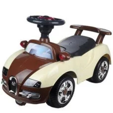 Машинка-каталка Alexis-Babymix 7628 (brown-beige)