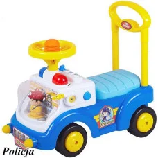Машинка-каталка Alexis-Babymix HZ-530 (blue)