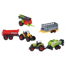 Машинка Same Toy Farm Трактор з причепом SQ90222-3Ut