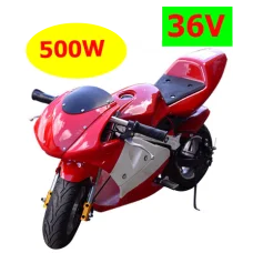 Мотоцикл Міні 500 W) (36 v) червоний