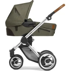 Mutsy універсальна коляска 2в1 EVO Industrial Olive / Dark Grey Cognac