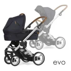 Mutsy универсальная коляска 2в1 EVO Urban Nomad Deep Navy / Silver Cognac