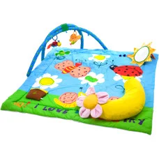 Музичний розвиваючий килимок Biba Toys Райський сад з дугами (670BP)