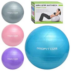 Мяч для фитнеса Profitball M 0278 U/R 85 см Цвета в ассортименте