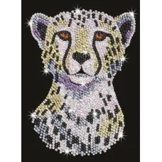 Набор для творчества Sequin Art BLUE Снежный Гепард SA1605