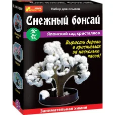 Набір для творчості Японський сад кристалів "Сніговий Бонсай" (15138003Р, 0352)