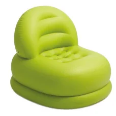 Надувне крісло Intex Mode Chair Зелений (68592)