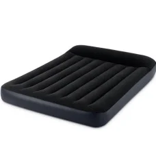 Надувний матрац з підголовником Intex Pillow Rest Classic Bed Dura-Beam, 137х191х25 см (64142)