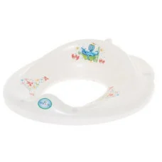Накладка на унитаз Tega Happy Turtle ZL-002 white pearl