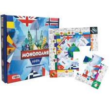 Настольная игра Strateg Монополия мира LUX (7007)
