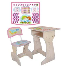 Парта Bambi HB F 2029-02 Pink