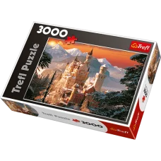 Пазл Trefl Зимний дворец, Нойшванштайн 3000 элементов (33025)