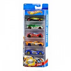 Подарунковий набір автомобілів Hot Wheels 5 шт