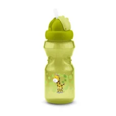 Поильник с трубочкой Nuvita 18м + 370 мл салатовый NV1457Lime