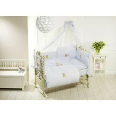 Постільний комплект Feretti Sestetto Long Sleepy Bears Blue