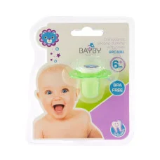 Пустышка Bayby BPC6311 6м+ зеленая