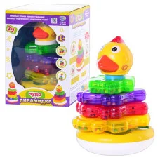 Розвиваюча іграшка Limo Toy Логічна пірамідка (7015-7040)