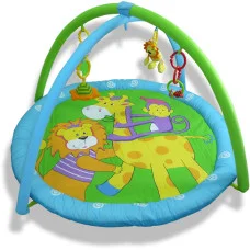 Розвиваючий килимок Biba Toys Подорож в джунглі з дугами ( 321BP )