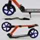 Самокат двухколесный Best Scooter Красная рама с синими колесами (00098)