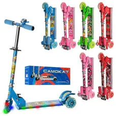 Самокат Profi Trike BB 3-011-1 Девочка Розовый