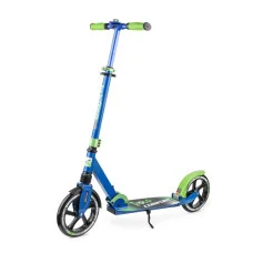 Самокат Trolo Comfort 2017 10+ (blue-green) до 100кг (перед. и задн. аморт-ры)