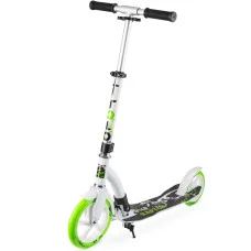 Самокат trolo raptor 8+ (green-white) до 100кг